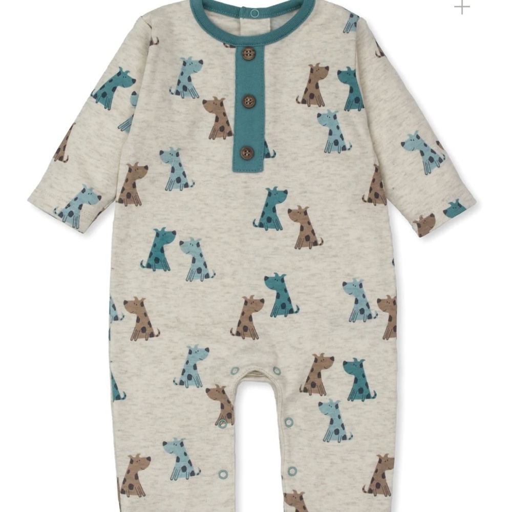 Kissy Love puppy playsuit 6-9 months
